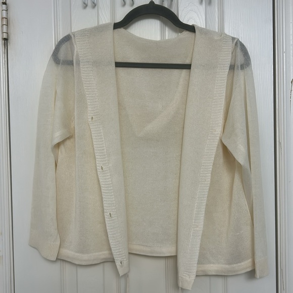 Pink Button-Up Cardigan - Picture 6 of 8